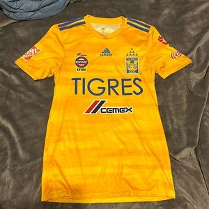 Men’s Adidas Tigres Liga Mx Small Soccer Jersey